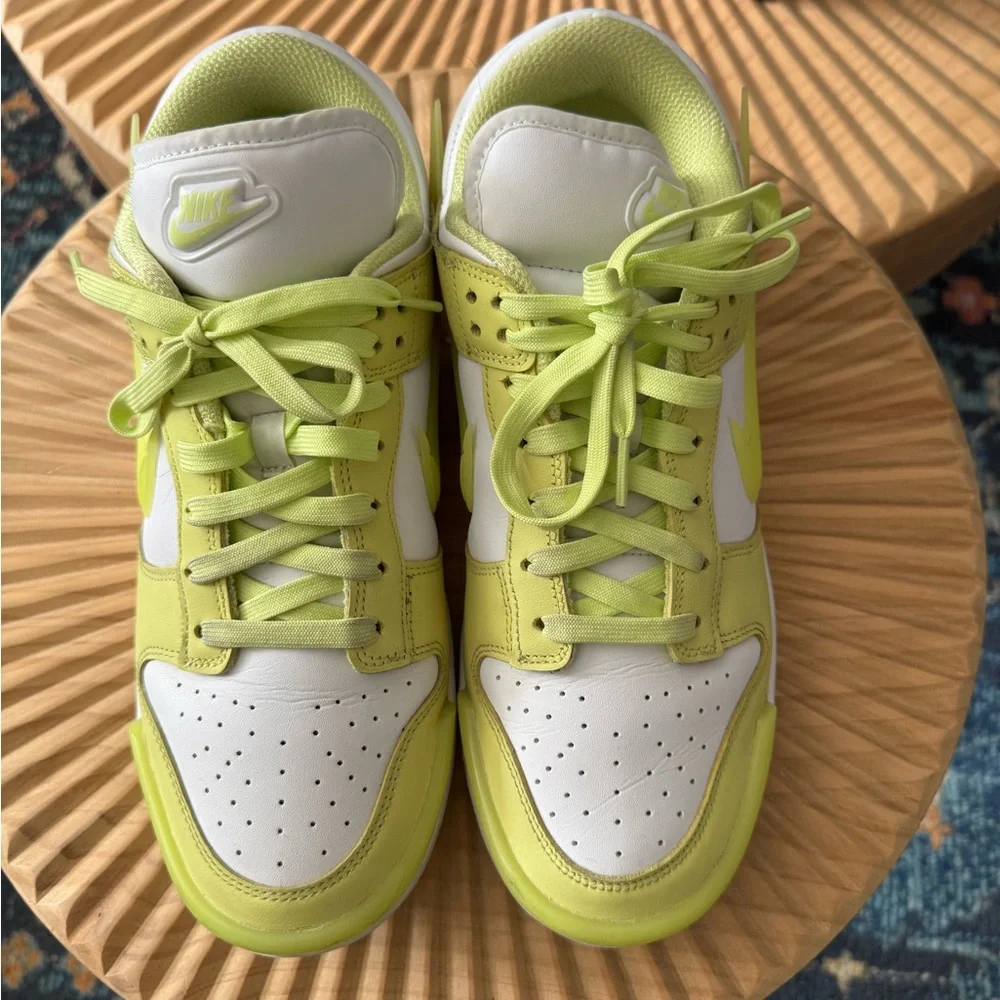 Nike Women's Dunk Low Twist Shoes - Light Lemon Twist size 11 Fun